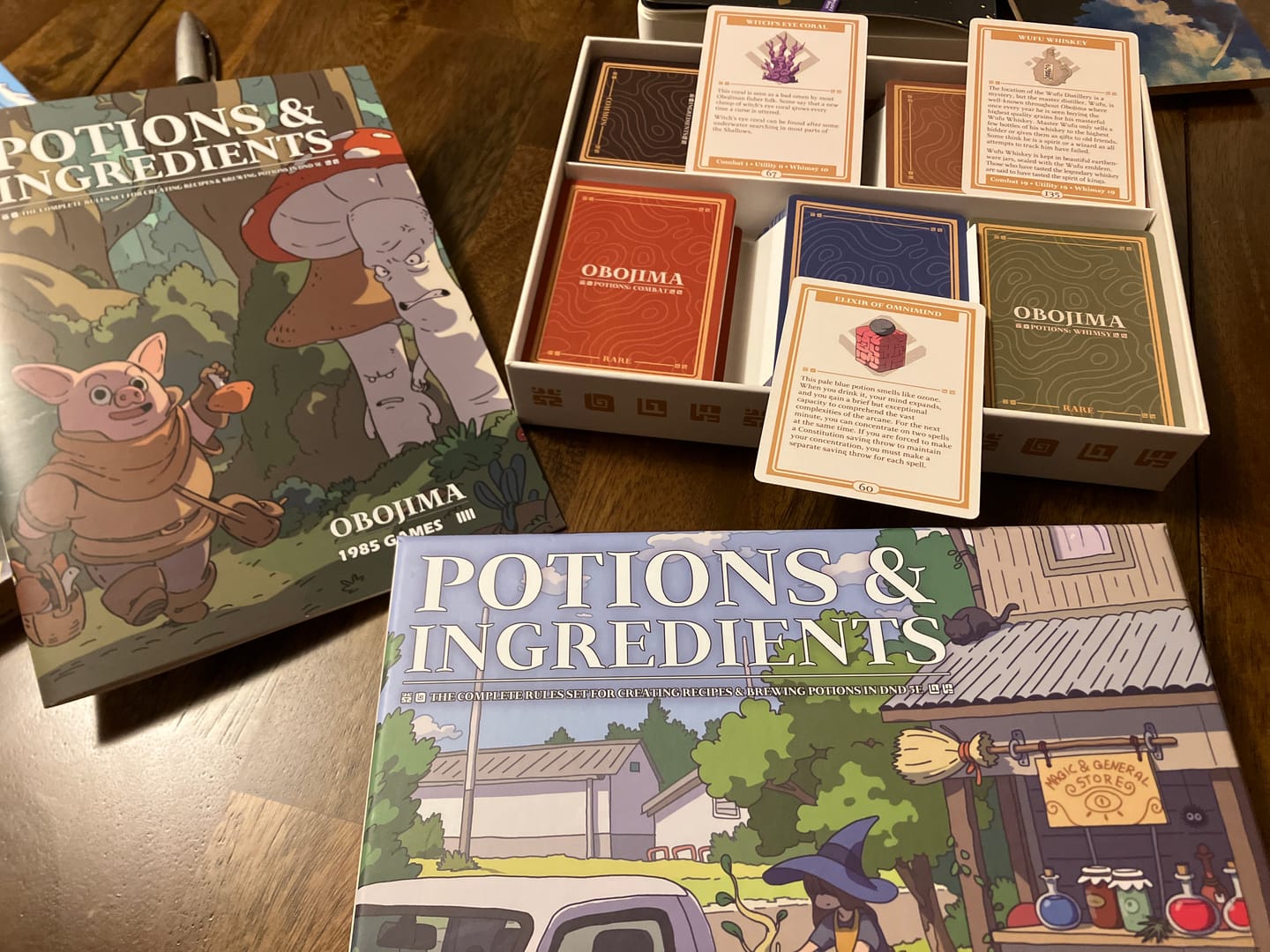 Customer photo review of Potion & Ingredient Deck Box (Preorder August 2025)