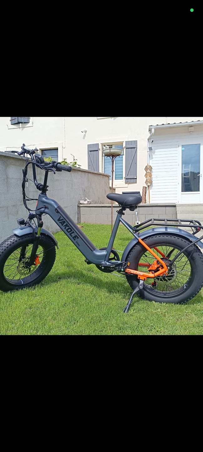 Customer photo review of Vakole SG20 250W 20" Electric Fat Bike 691Wh Utlity E-bike 48V 14.4Ah Battery