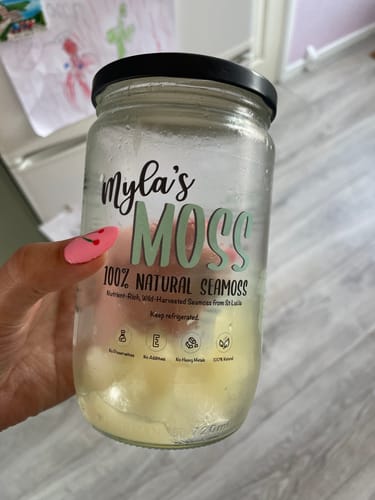 Amber D. review of MYLASMOSS SEAMOSS GEL (720ML) image 1 out of 1