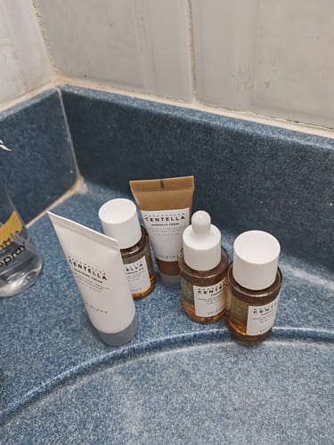 Customer photo review of Madagascar Centella Travel Kit 5items