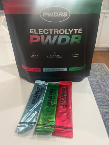 Customer photo review of ELECTROLYTE PWDR