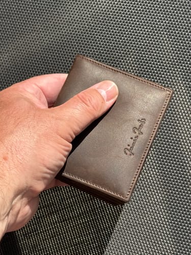 Customer photo review of Flap Boy AirTag-Edition - Magic Wallet with Coin Pocket