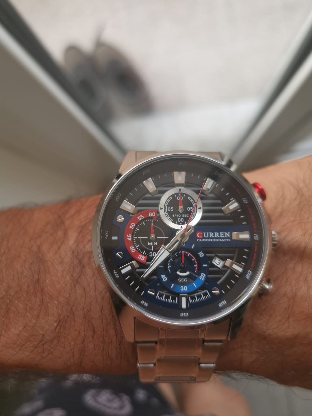 Customer photo review of Curren Ambasator® orologio uomo acciaio