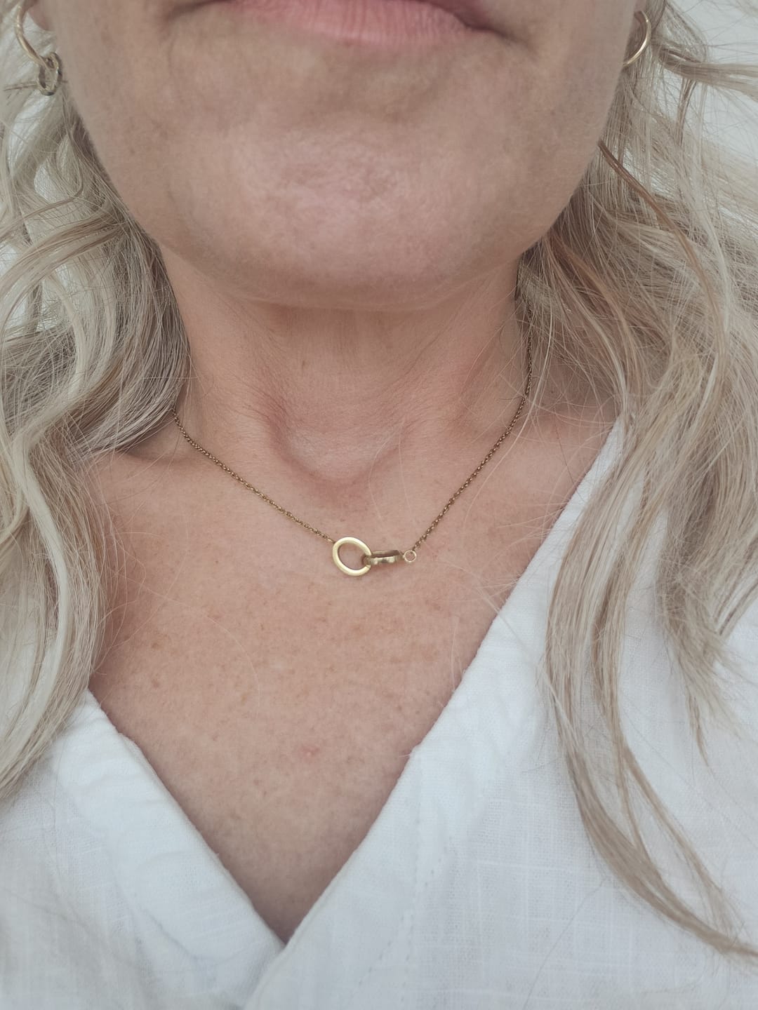 Customer photo review of Linked Necklace