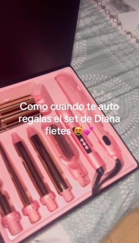 Customer photo review of Set Plancha Profesional Infrarroja + Ferro 6 en 1 TITANIUM GALVANIZADO