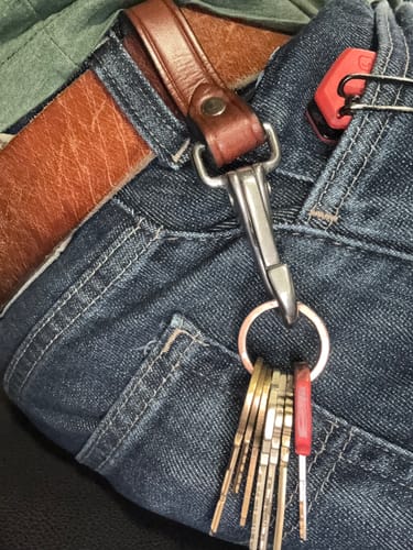 Customer photo review of Canyon Keychains - Keychains for Belts