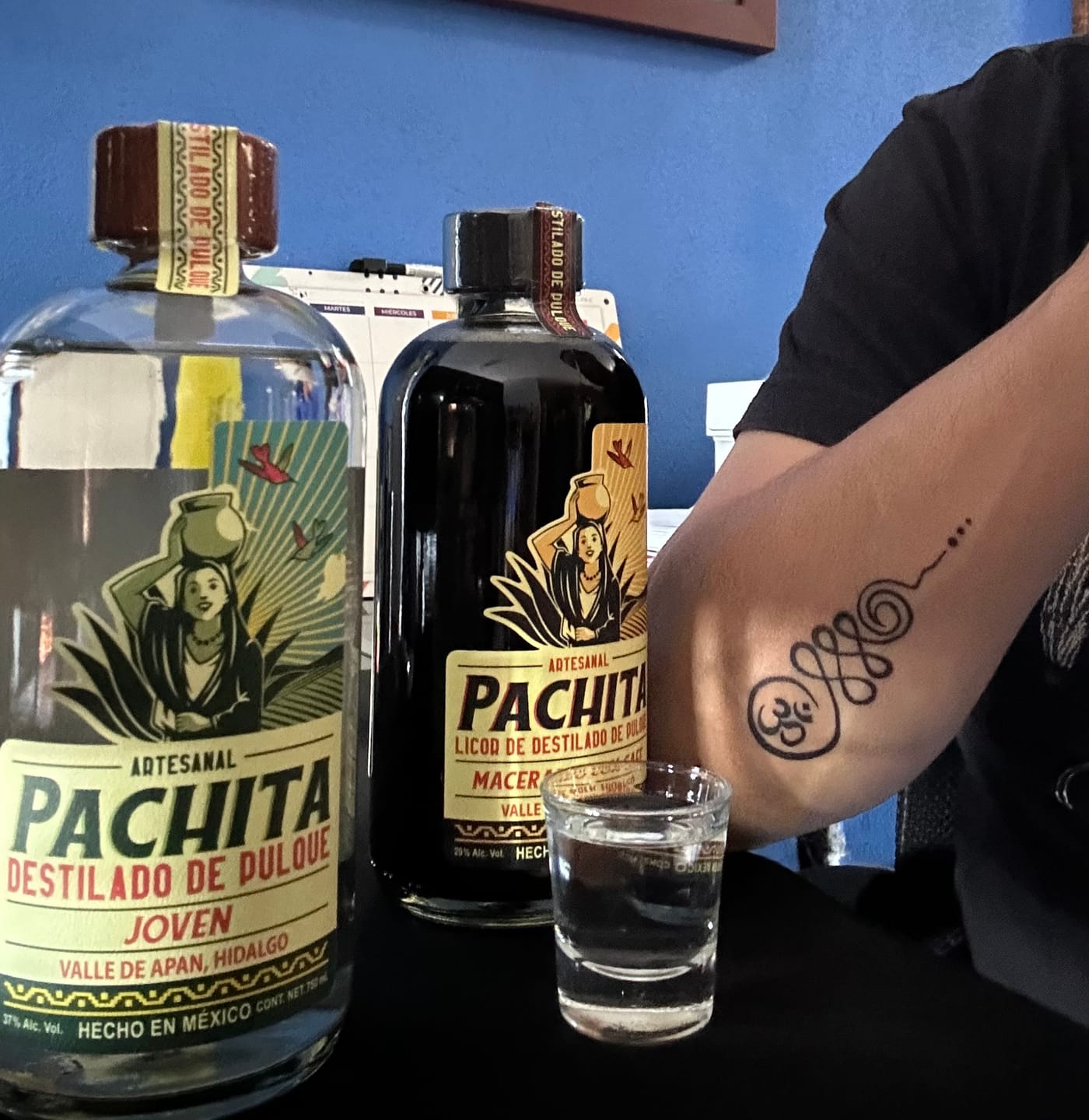 Customer photo review of Café 750mL: Sabor que Despierta – Macerado Artesanal de Pulque