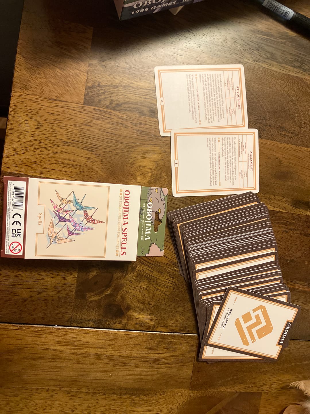 Customer photo review of Spell Deck - 50 New Spells (Preorder August 2025)