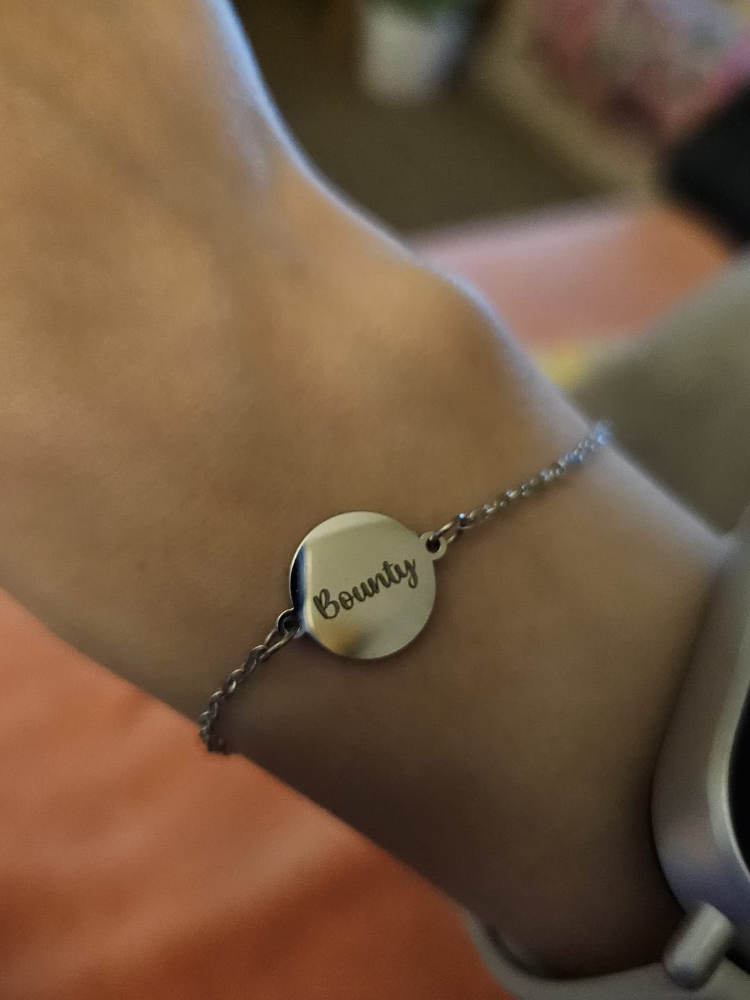 Customer photo review of Rückseitengravur