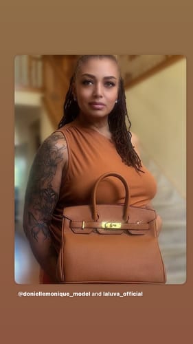Customer photo review of Laluva - Warkin Bags