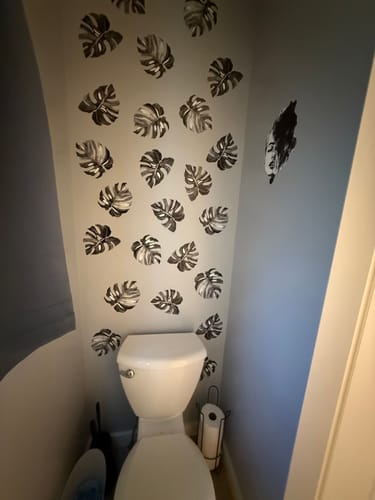 Customer photo review of Monstera Leaf