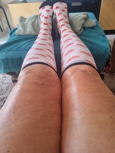 Customer photo review of Diasocks Komfortstrumpor