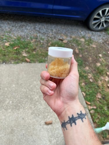 Customer photo review of Live Resin THCA Diamonds