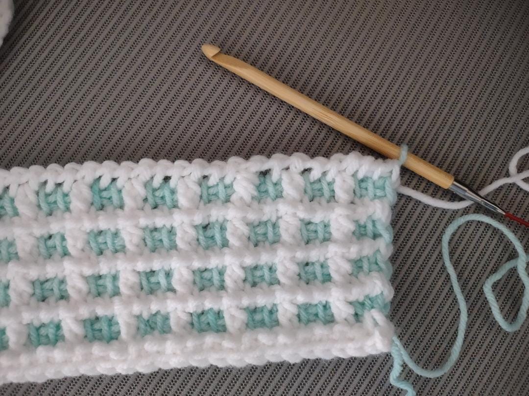 Customer photo review of Chiaogoo T-Spin Tunisian Interchangeable Crochet Hook