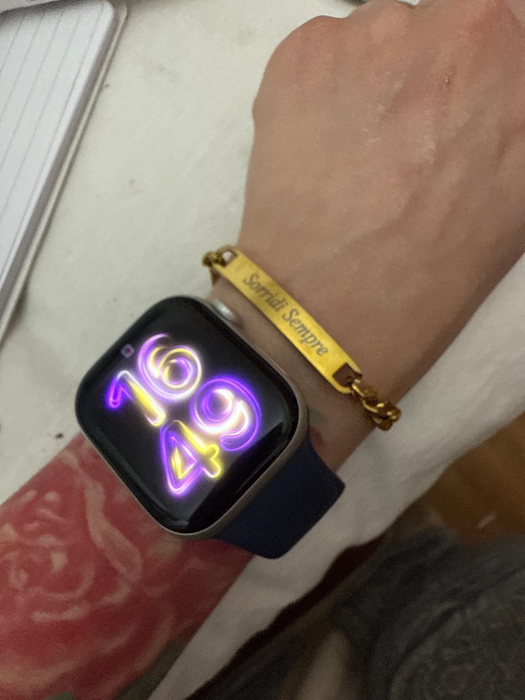 Customer photo review of Bracciali per Coppia Personalizzati con Incisione ✦ Unione Eterna