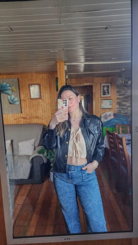 Customer photo review of Pantalón Cinturón Blue