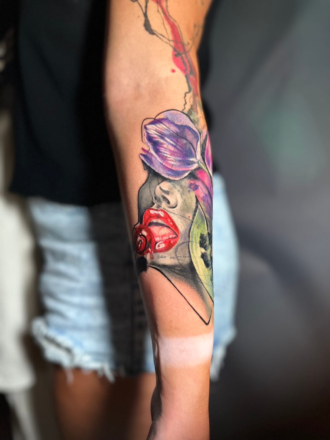 Customer photo review of JCONLY VETAR Tattoo Cartridge Needles Curved Magnum