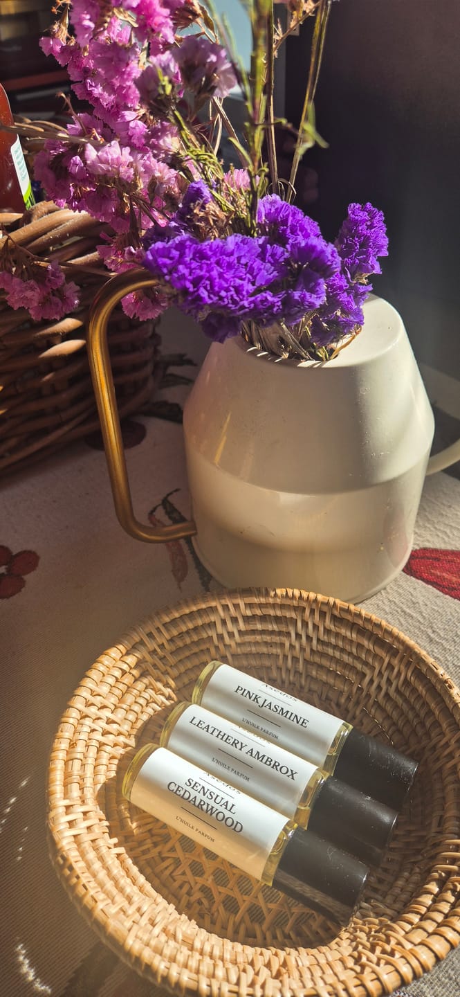Customer photo review of LEATHERY AMBROX PERFUME OIL