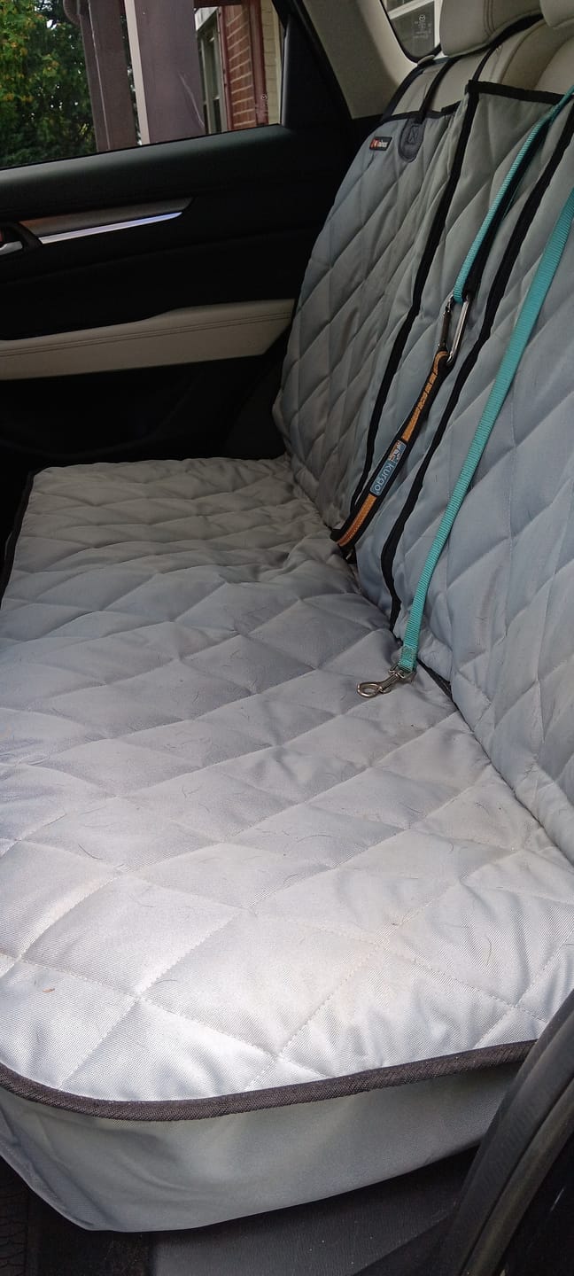 Customer photo review of Rear Seat Cover for Fold Down Seats - No Hammock - Regular