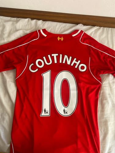 Customer photo review of Philippe Coutinho 10 – Liverpool 2014/15 Home Retro Kit Jersey Trikot Maillot
