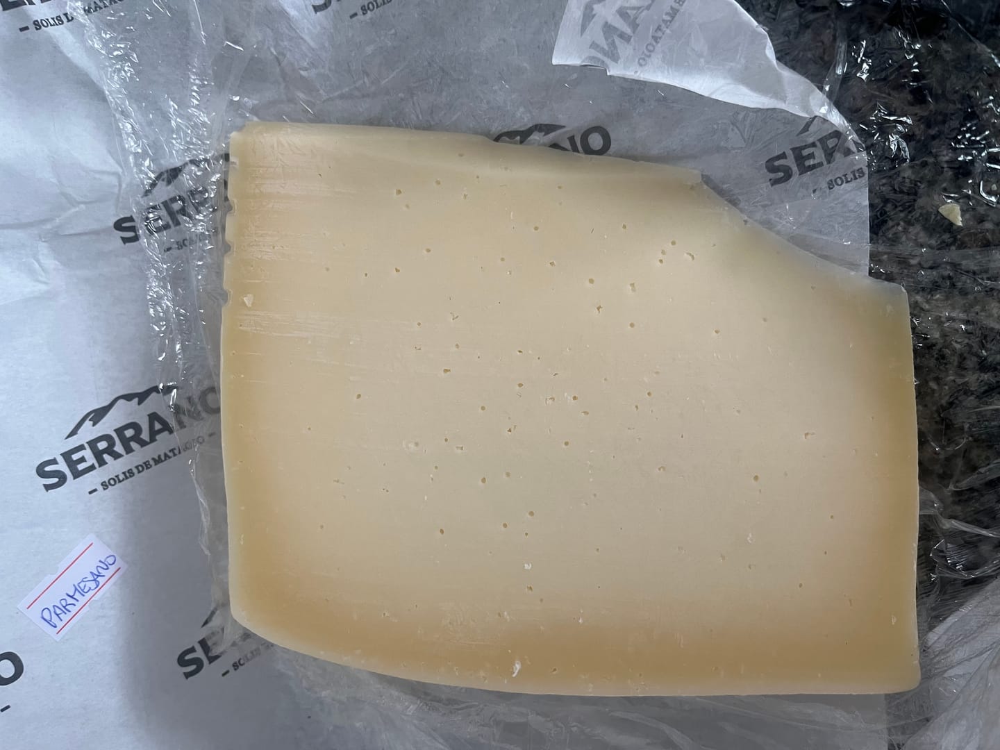 Customer photo review of Queso Parmesano