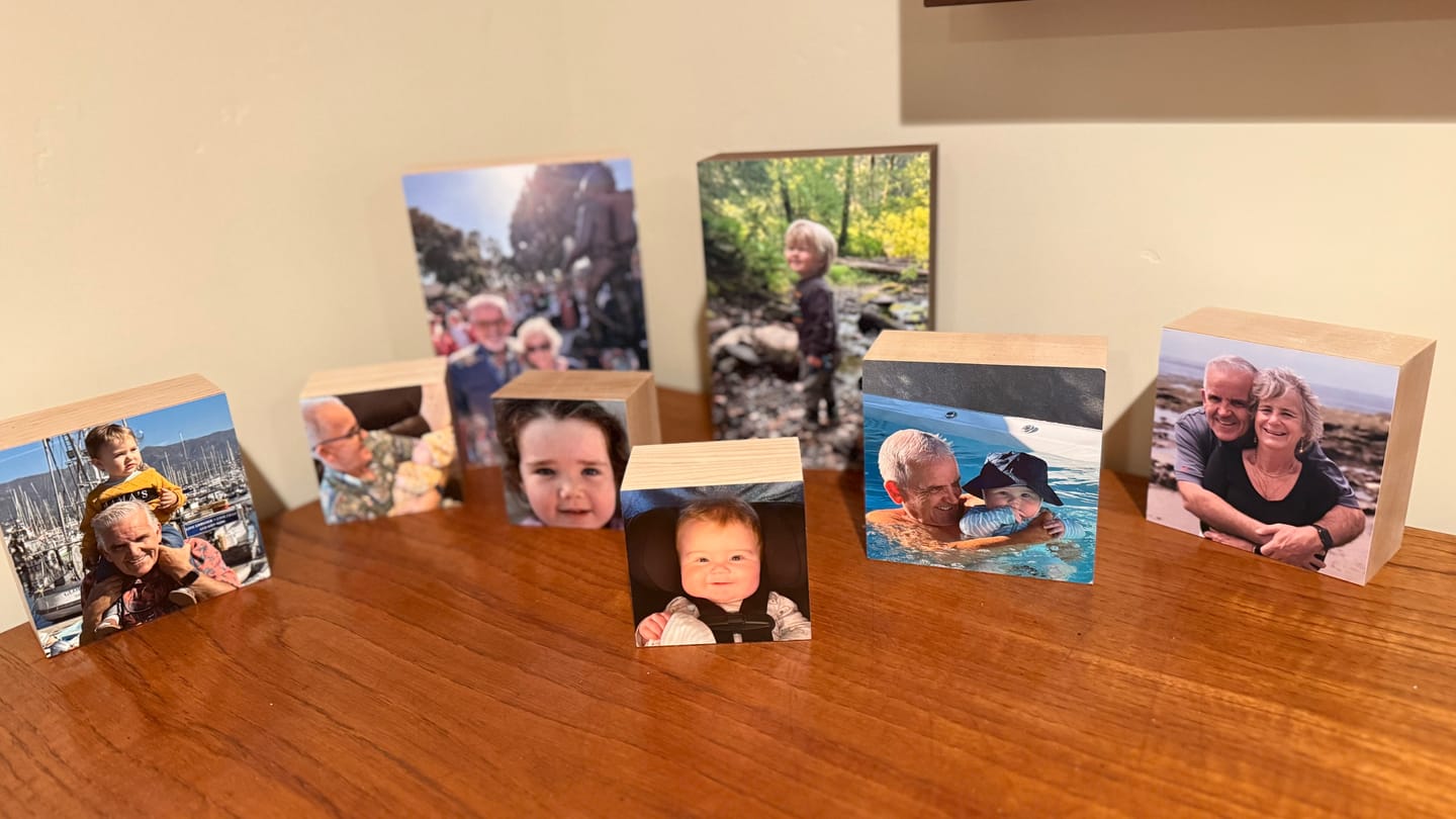 Customer photo review of Maple Square Photo Block