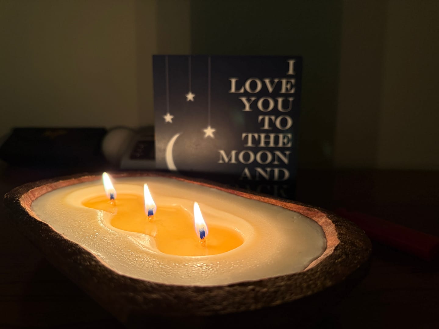 Customer photo review of Brazilian Bum Bum 3 wick, 16 oz Candle