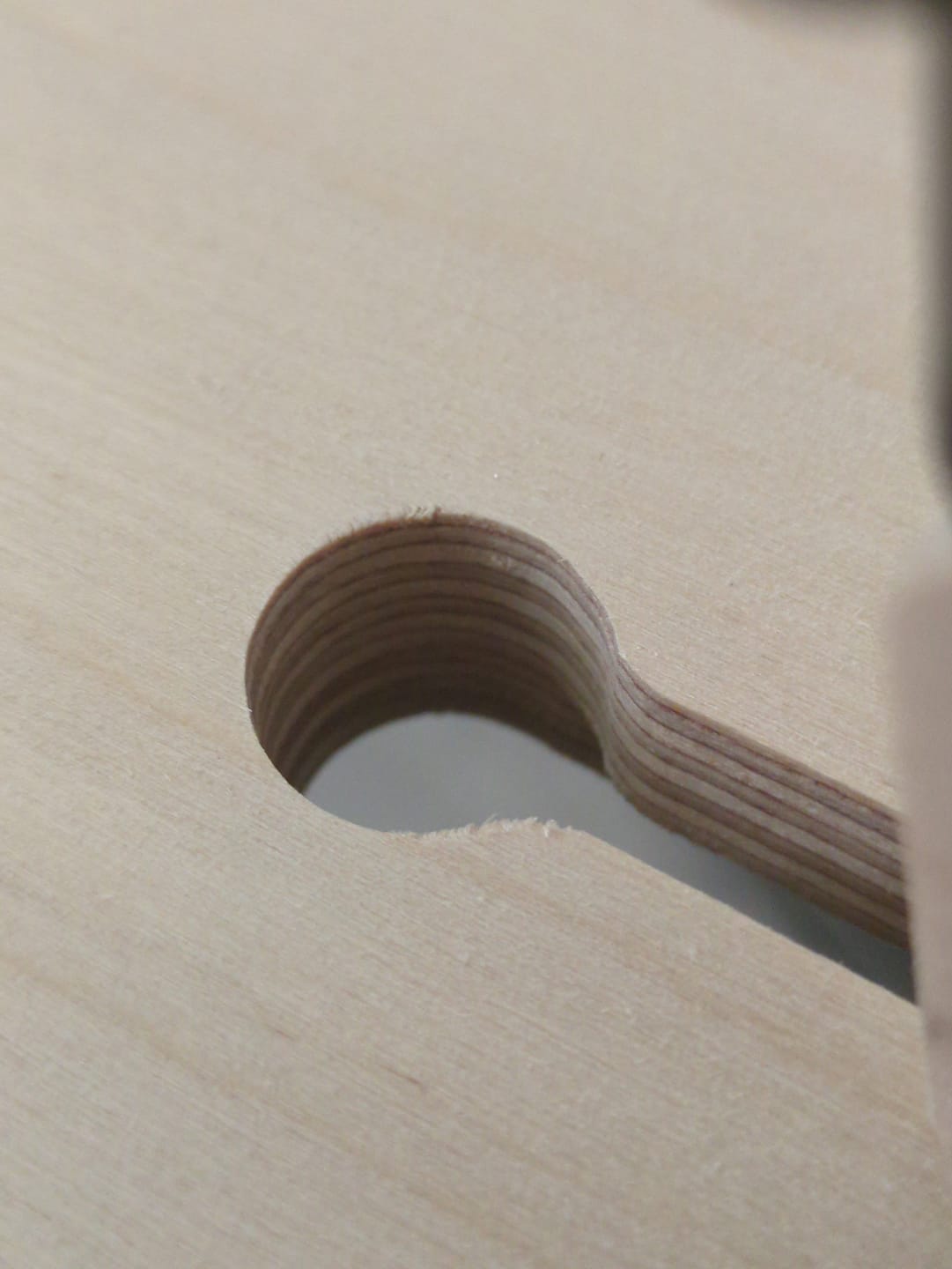 Customer photo review of Hangboard Doorway Mount