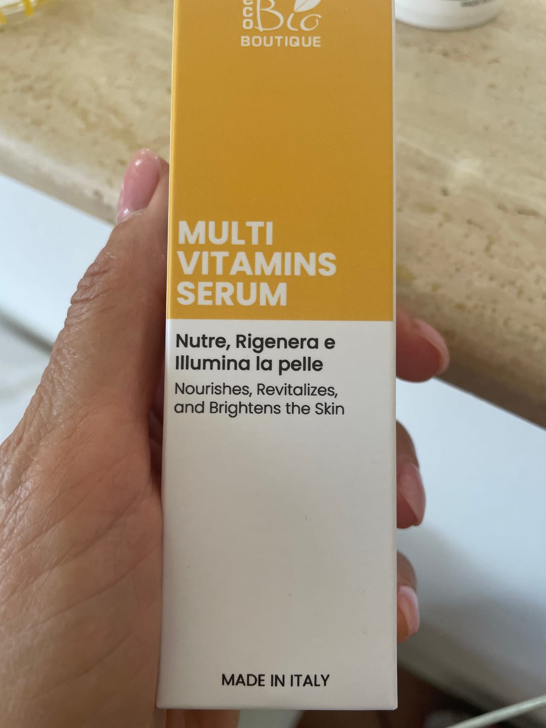 Customer photo review of Siero Multivitaminico