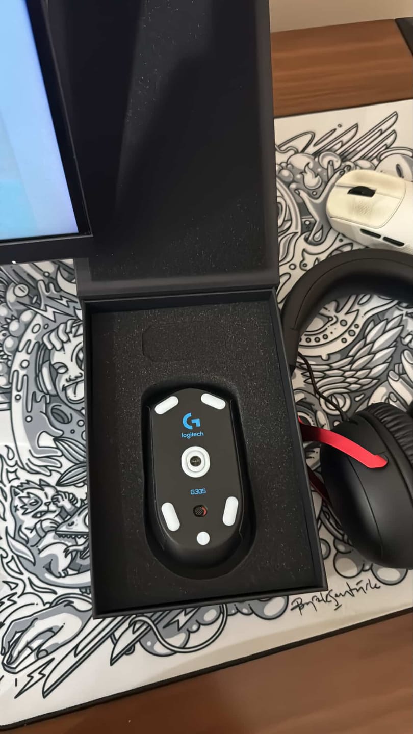 Customer photo review of Logitech G305 / G304 için Hoverpad V3 Mouse Skate