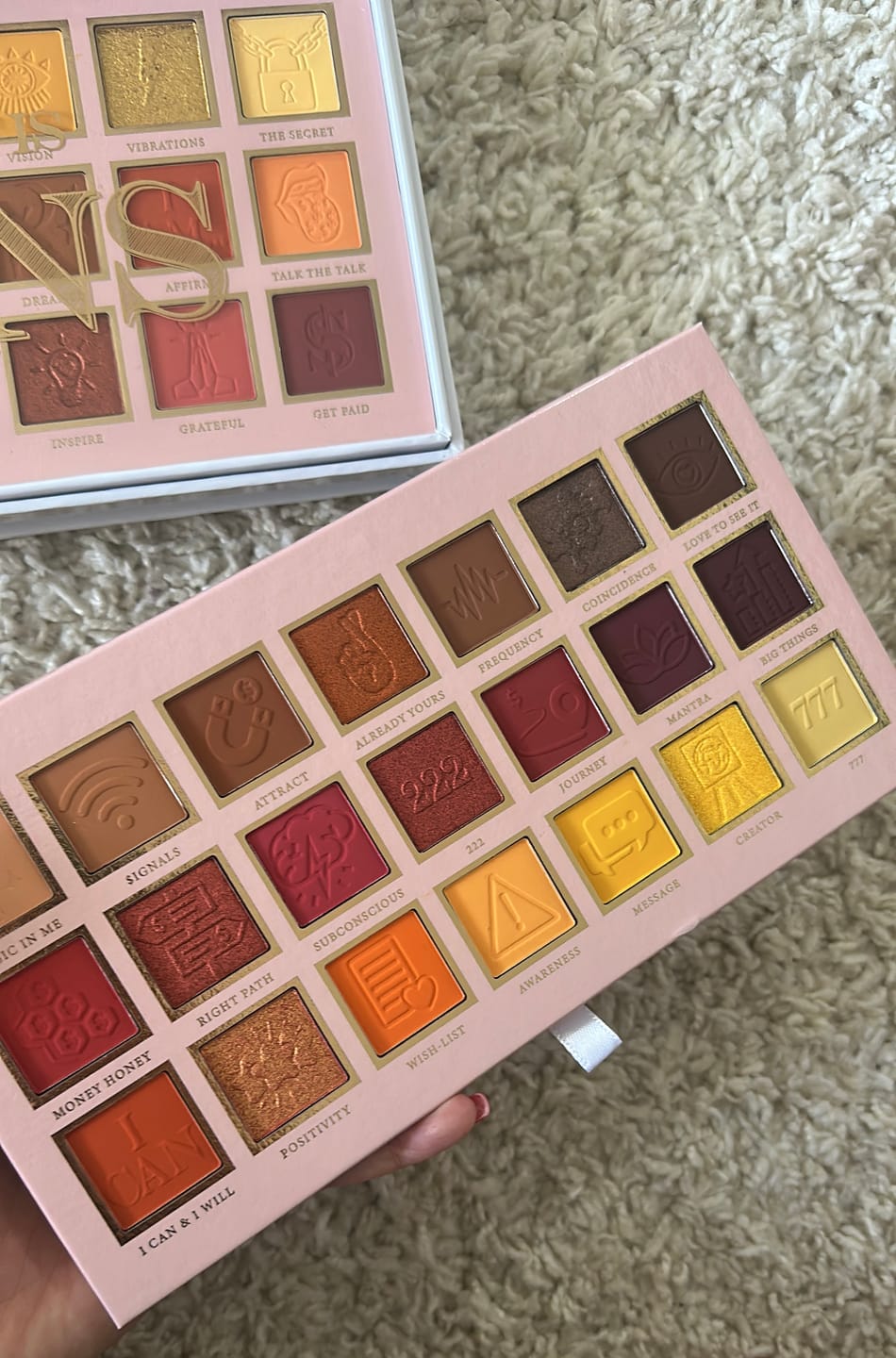 Kundfotorecension av P.Louise All I See Is $igns 42 Pan Eyeshadow Palette
