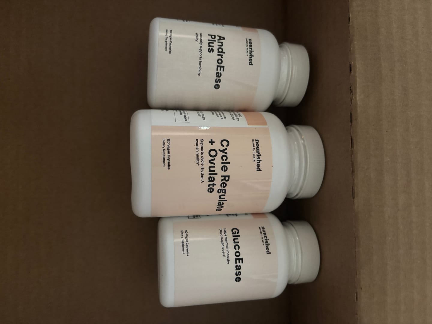 Customer photo review of Nourished Bestsellers Bundle