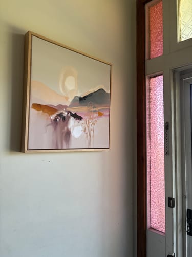 Customer photo review of Minimalist Sunrise, by Bella Eve