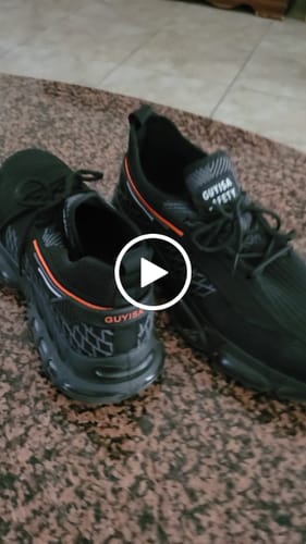 Customer video review of Maven Steel Toe Breathable Lightweight Work Sneakers