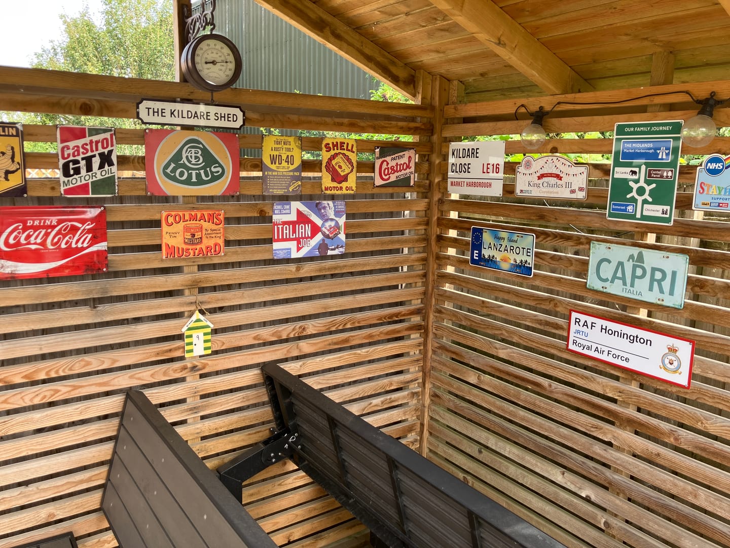 Customer photo review of RAF Station Wall Sign