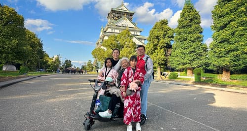 Customer photo review of ATTO SPORT Portable Mobility Scooter