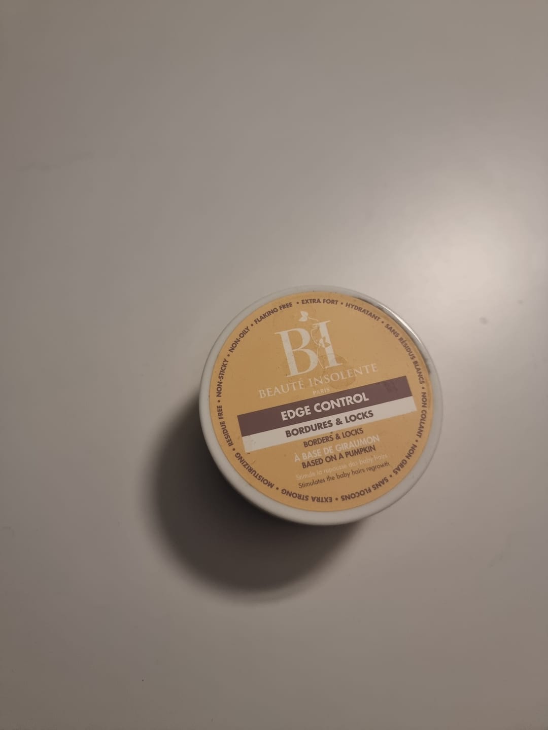 Customer photo review of GEL BORDURE HYDRATANT