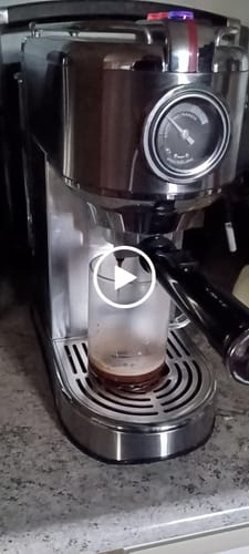 Customer video review of Cafetera Espresso Bari 5 en 1 Kitchen-It