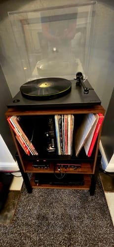 Customer photo review of Eiffel RS05 Record Player Stand