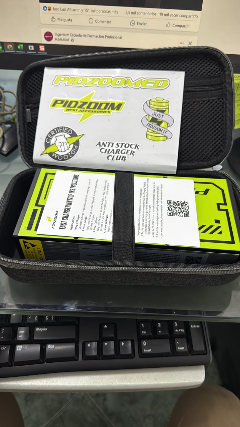 Customer photo review of Portable Charger HW170P(50-170V)