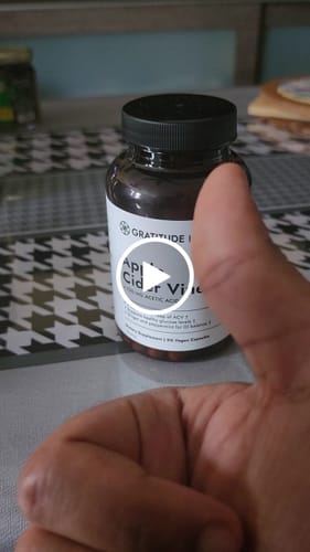 Customer video review of Apple Cider Vinegar +750mg Acetic Acid