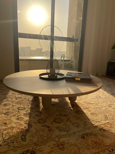 Customer photo review of Ferrara Veneer Top Coffee Table BMCJ-CJ6035