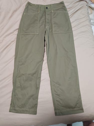 Customer photo review of USMC P-41 HBT Utility Fatigue Trousers
