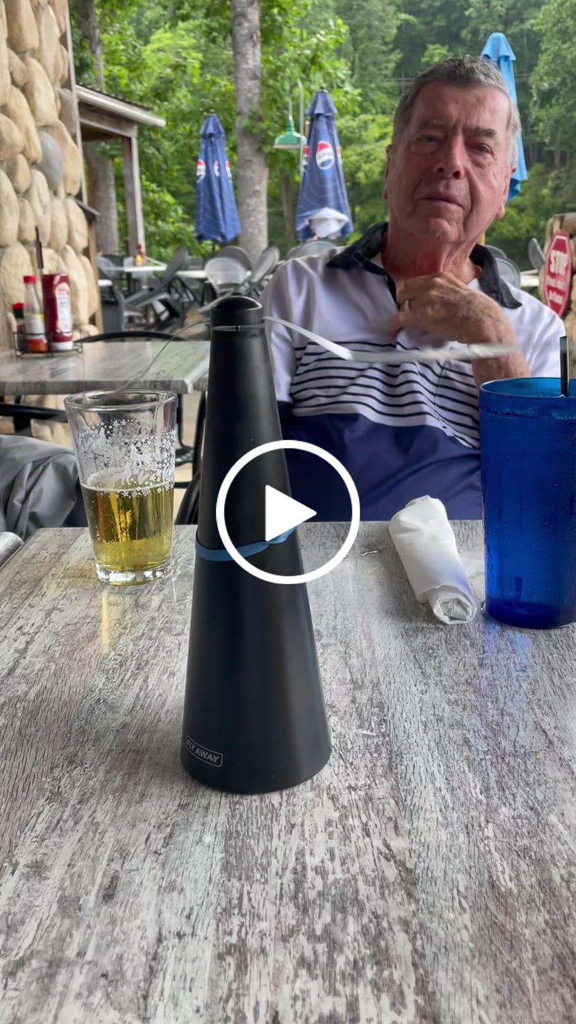 Customer video review of Fly, Mosquito, and Pest Repellent Fan