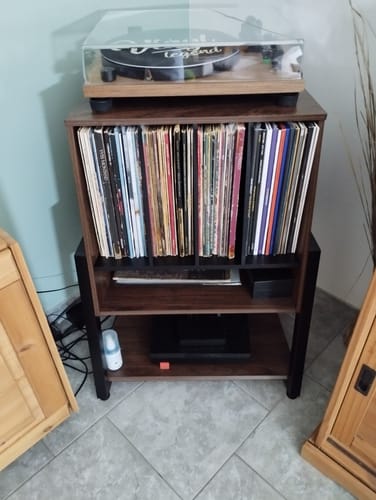 Customer photo review of Eiffel RS05 Record Player Stand