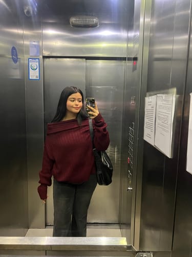 Customer photo review of SWEATER LINA BURDEO