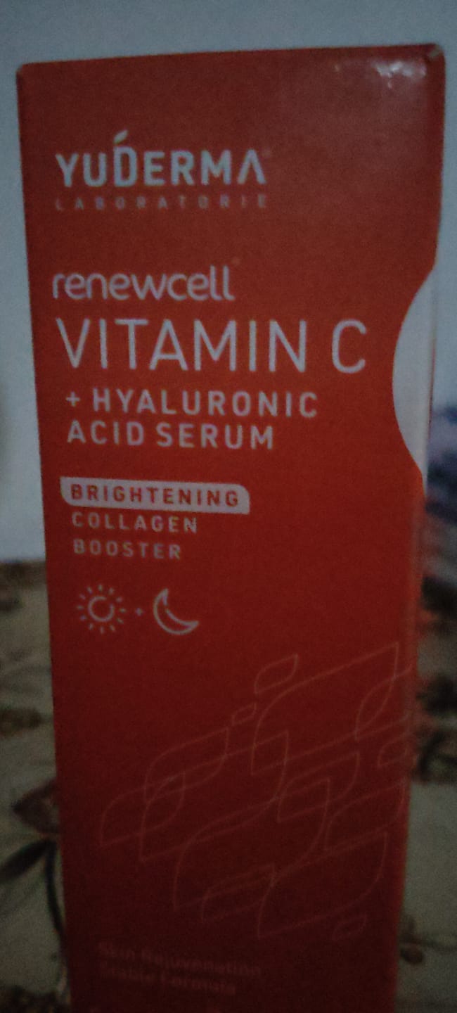 Customer photo review of Yuderma Renewcell Vitamin C serum