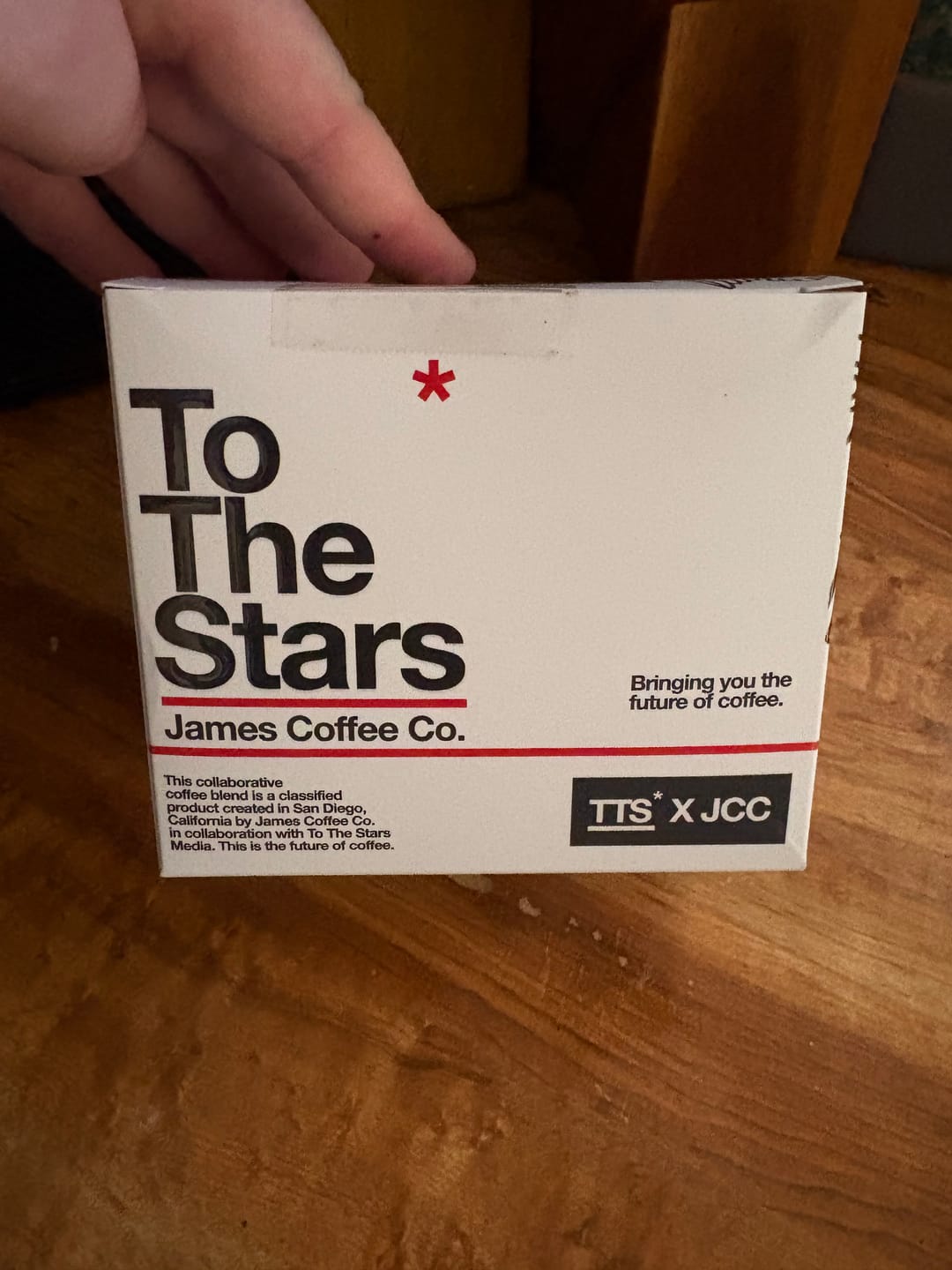 Customer photo review of To The Stars Really Good Coffee