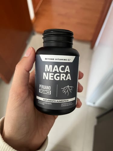 Customer photo review of Maca negra - 60 cápsulas