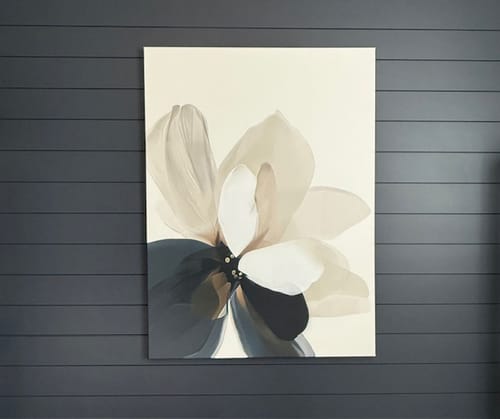 Customer photo review of Whispering Petals Canvas Art - Vertical